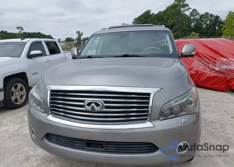 2012 Infiniti Qx56 from USA, damaged, VIN JN8AZ2NE2C9015484